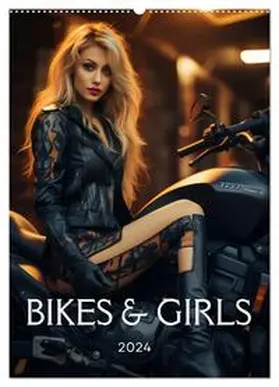 CALVENDO / HollywayArt |  Bikes and Girls: Sexy Mädels auf heißen Mottorrädern (Wandkalender 2025 DIN A2 hoch), CALVENDO Monatskalender | Sonstiges |  Sack Fachmedien