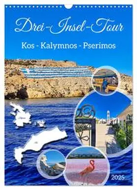 CALVENDO / Kleemann |  Drei-Insel-Tour (Wandkalender 2025 DIN A3 hoch), CALVENDO Monatskalender | Sonstiges |  Sack Fachmedien