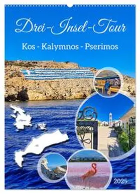 CALVENDO / Kleemann |  Drei-Insel-Tour (Wandkalender 2025 DIN A2 hoch), CALVENDO Monatskalender | Sonstiges |  Sack Fachmedien