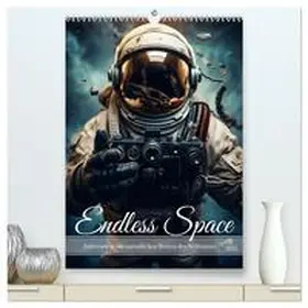 CALVENDO / HollywayArt |  Endless Space - Zeitreisen in die unendlichen Weites des Weltraums (hochwertiger Premium Wandkalender 2025 DIN A2 hoch), Kunstdruck in Hochglanz | Sonstiges |  Sack Fachmedien