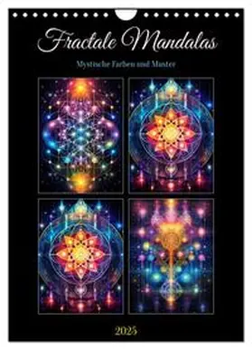 CALVENDO / Gierok-Latnaik | Fractale Mandalas (Wandkalender 2025 DIN A4 hoch), CALVENDO Monatskalender | Sonstiges | 978-3-435-85269-7 | www.sack.de