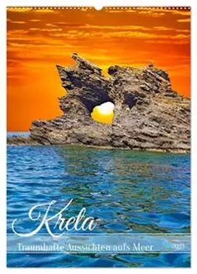 CALVENDO / Kleemann | Kreta - Traumhafte Aussichten aufs Meer (Wandkalender 2025 DIN A2 hoch), CALVENDO Monatskalender | Sonstiges | 978-3-435-85760-9 | www.sack.de