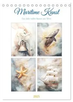 CALVENDO / Gierok-Latniak | Maritime Kunst (Tischkalender 2025 DIN A5 hoch), CALVENDO Monatskalender | Sonstiges | 978-3-435-85949-8 | www.sack.de