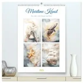 CALVENDO / Gierok-Latniak |  Maritime Kunst (hochwertiger Premium Wandkalender 2025 DIN A2 hoch), Kunstdruck in Hochglanz | Sonstiges |  Sack Fachmedien