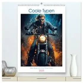 CALVENDO / Gierok-latniak |  Coole Typen (hochwertiger Premium Wandkalender 2025 DIN A2 hoch), Kunstdruck in Hochglanz | Sonstiges |  Sack Fachmedien