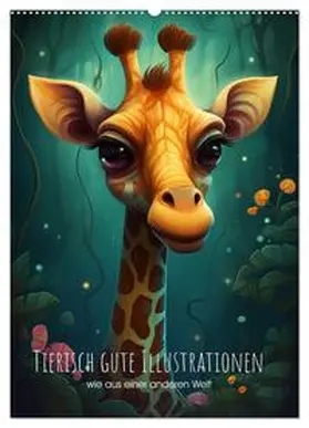 CALVENDO / artefacti |  Tierisch gute Illustrationen wie aus einer anderen Welt (Wandkalender 2025 DIN A2 hoch), CALVENDO Monatskalender | Sonstiges |  Sack Fachmedien