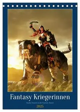 CALVENDO / Schröder | Fantasy Kriegerinnen (Tischkalender 2025 DIN A5 hoch), CALVENDO Monatskalender | Sonstiges | 978-3-435-88090-4 | www.sack.de