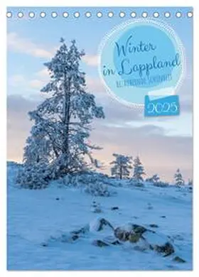 CALVENDO / Schulz |  Winter in Lappland - Bezaubernde Schönheit (Tischkalender 2025 DIN A5 hoch), CALVENDO Monatskalender | Sonstiges |  Sack Fachmedien