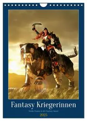 CALVENDO / Schröder |  Fantasy Kriegerinnen (Wandkalender 2025 DIN A4 hoch), CALVENDO Monatskalender | Sonstiges |  Sack Fachmedien