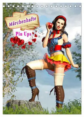 CALVENDO / Schröder |  Märchenhafte Pin Ups (Tischkalender 2025 DIN A5 hoch), CALVENDO Monatskalender | Sonstiges |  Sack Fachmedien