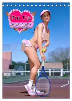 CALVENDO / Schröder |  Pin Up Sport (Tischkalender 2025 DIN A5 hoch), CALVENDO Monatskalender | Sonstiges |  Sack Fachmedien
