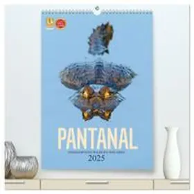 CALVENDO / Krutz |  Pantanal – Einzigartiges Wildlife-Paradies (hochwertiger Premium Wandkalender 2025 DIN A2 hoch), Kunstdruck in Hochglanz | Sonstiges |  Sack Fachmedien
