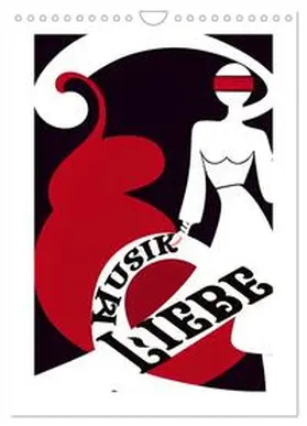 CALVENDO / Siebler-Ferry |  Musikliebe (Wandkalender 2025 DIN A4 hoch), CALVENDO Monatskalender | Sonstiges |  Sack Fachmedien