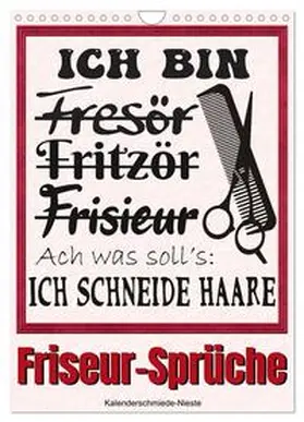 CALVENDO / Löwer |  Friseur-Sprüche (Wandkalender 2025 DIN A4 hoch), CALVENDO Monatskalender | Sonstiges |  Sack Fachmedien
