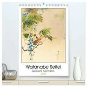 CALVENDO / 4arts |  Watanabe Seitei - Japanische Tuschmalerei (hochwertiger Premium Wandkalender 2025 DIN A2 hoch), Kunstdruck in Hochglanz | Sonstiges |  Sack Fachmedien
