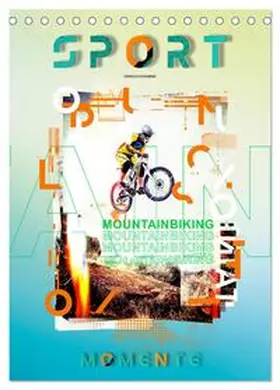 CALVENDO / Roder |  Sport Momente (Tischkalender 2025 DIN A5 hoch), CALVENDO Monatskalender | Sonstiges |  Sack Fachmedien