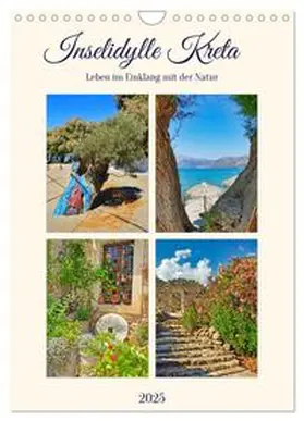 CALVENDO / Kleemann |  Inselidylle Kreta (Wandkalender 2025 DIN A4 hoch), CALVENDO Monatskalender | Sonstiges |  Sack Fachmedien