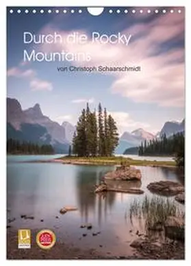 CALVENDO / Schaarschmidt |  Die kanadischen Rockies (Wandkalender 2025 DIN A4 hoch), CALVENDO Monatskalender | Sonstiges |  Sack Fachmedien