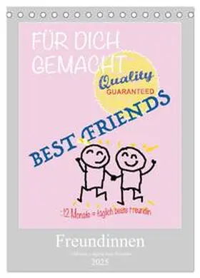 CALVENDO / von Laar am Rhein |  Freundinnen (Tischkalender 2025 DIN A5 hoch), CALVENDO Monatskalender | Sonstiges |  Sack Fachmedien
