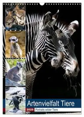 CALVENDO / Sigwarth |  Artenvielfalt Tiere (Wandkalender 2025 DIN A3 hoch), CALVENDO Monatskalender | Sonstiges |  Sack Fachmedien