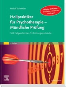 Schneider | Heilpraktiker für Psychotherapie - Mündliche Prüfung | E-Book | sack.de