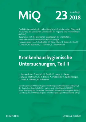 Jatzwauk / Podbielski / Abele-Horn |  MIQ 23: Krankenhaushygienische Untersuchungen, Teil II | eBook | Sack Fachmedien