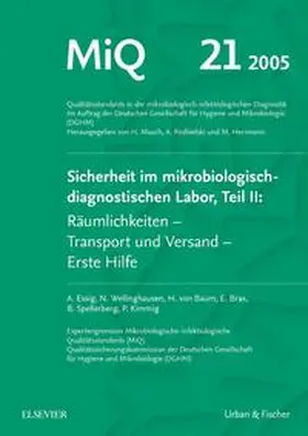 Podbielski / Abele-Horn / Herrmann |  MIQ 21: Sicherheit im mikrobiologisch-diagnostischen Labor, Teil II | Loseblattwerk |  Sack Fachmedien