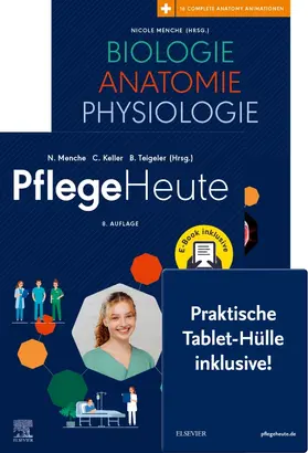 Menche | Set Pflege Heute 8. A + eBook und BAP 10.A. + e-Book mit Tabletcase | Buch | 978-3-437-25109-2 | sack.de