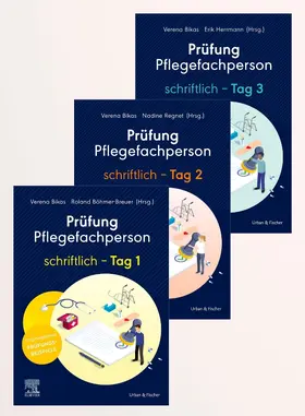 Herrmann / Böhmer-Breuer / Bikas |  Lernpaket Schriftliche Prüfung Pflege | Buch |  Sack Fachmedien