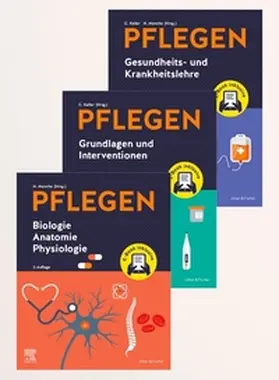 Keller / Menche | PFLEGEN Lernpaket 3.A. + E-Books: Grundlagen - Anatomie - Krankheitslehre | Buch | 978-3-437-25337-9 | sack.de