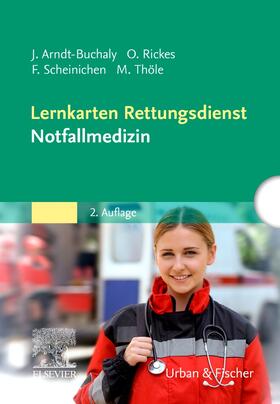 Arndt / Rickes / Scheinichen |  Lernkarten Rettungsdienst - Notfallmedizin | Sonstiges |  Sack Fachmedien