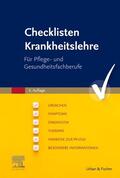  Checklisten Krankheitslehre | Buch |  Sack Fachmedien