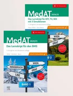 Barus / Tafrali / Dax | MedAT Kompendium Bd. 1 und 2 2024/2025 für Human- und Zahnmedizin | Buch | 978-3-437-41398-8 | sack.de