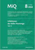 Podbielski / Herrmann / Kniehl |  MIQ 08: Infektionen der tiefen Atemwege, Teil II | Loseblattwerk |  Sack Fachmedien