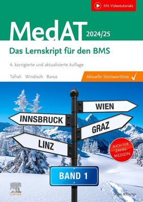 Tafrali / Windisch / Barus | MedAT 2024/25 - Band 1 | Buch | 978-3-437-44036-6 | sack.de