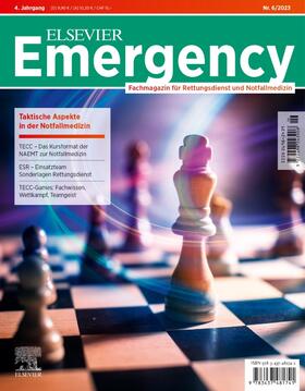 Klausmeier / Gollwitzer / Grusnick | ELSEVIER Emergency. Taktische Aspekte in der Notfallmedizin. 6/2023 | Buch | 978-3-437-48174-1 | sack.de