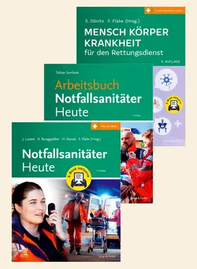 Sambale / Flake / Dönitz |  Notfallsantäter Lernpaket + Arbeitsbuch 2.A. | Buch |  Sack Fachmedien