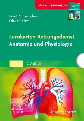 Rickes / Scheinichen |  Lernkarten Rettungsdienst - Anatomie und Physiologie | Buch |  Sack Fachmedien
