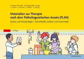 Kauschke / Riederer / Siegmüller |  Materialien zur Therapie nach dem Patholinguistischen Ansatz (PLAN) | Buch |  Sack Fachmedien