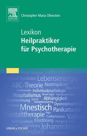 Ofenstein | Lexikon Heilpraktiker für Psychotherapie | Buch | 978-3-437-58306-3 | sack.de