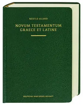 Aland / Institut für Neutestamentliche Textforschung, Münster |  Novum Testamentum Graece et Latine (Nestle-Aland) | Buch |  Sack Fachmedien