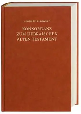 Rüger |  Konkordanz zum Hebräischen Alten Testament | Buch |  Sack Fachmedien