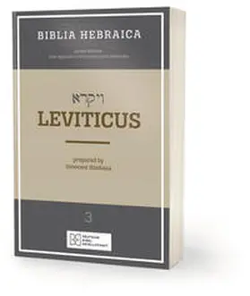 Himbaza |  Biblia Hebraica Quinta (BHQ). Gesamtwerk zur Fortsetzung / Biblia Hebraica Quinta (BHQ) - Leviticus | Buch |  Sack Fachmedien