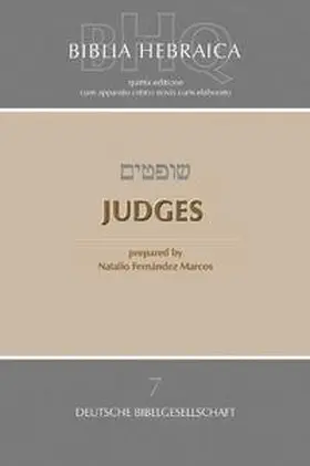 Fernández Marcos |  Biblia Hebraica Quinta (BHQ), Judges | Buch |  Sack Fachmedien