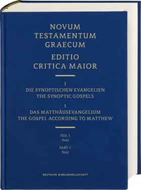 Institut für Neutestamentliche Textforschung / Strutwolf / Paulson |  ECM I.1/1 Matthäusevangelium.Text | Buch |  Sack Fachmedien