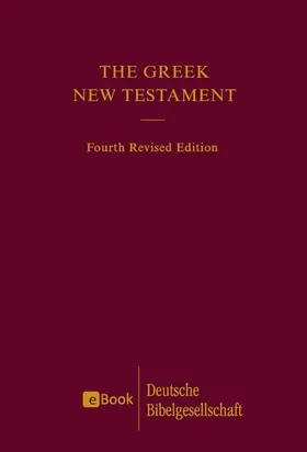 Aland / Aland et al. / Karavidopoulos |  The Greek New Testament | eBook | Sack Fachmedien