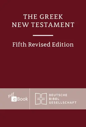 Aland |  The Greek New Testament | eBook | Sack Fachmedien