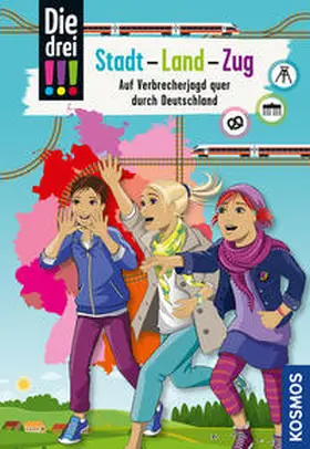 Erlhoff |  Die drei !!!, Stadt - Land - Zug | Buch |  Sack Fachmedien