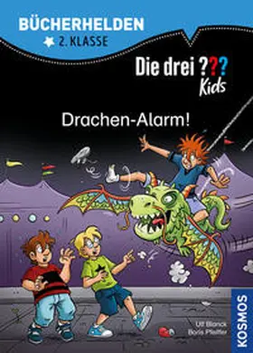 Blanck / Pfeiffer |  Die drei ??? Kids, Bücherhelden 2. Klasse, Drachen-Alarm! | Buch |  Sack Fachmedien