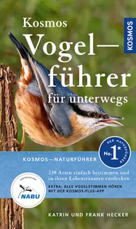 Hecker |  Kosmos Vogelführer für unterwegs | Buch |  Sack Fachmedien